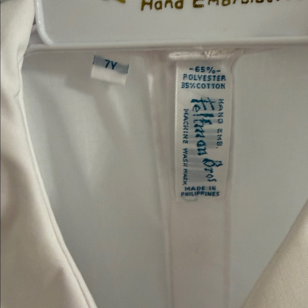 Beautiful Feltman Bros White Smocked Dress with Embroidered Detail - Picture 2 of 13